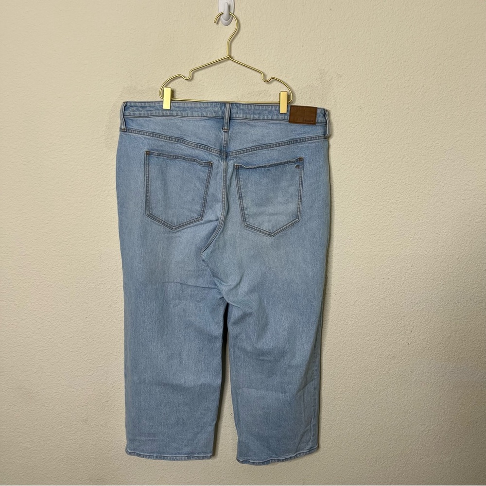 Madewell Light Wash Wide-Leg Jeans - Picture 4 of 7